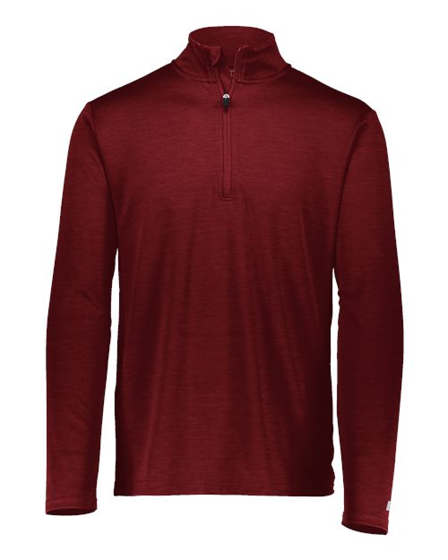 Men's Striated Quarter-Zip Pullover