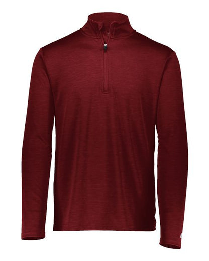 Men's Striated Quarter-Zip Pullover