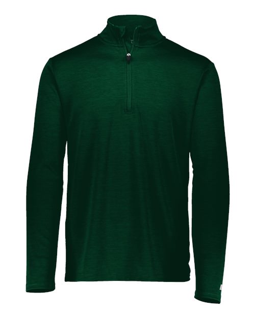Men's Striated Quarter-Zip Pullover