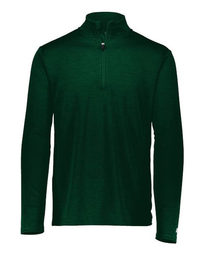 Men's Striated Quarter-Zip Pullover