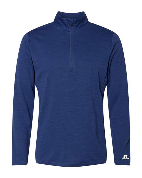 Men's Striated Quarter-Zip Pullover