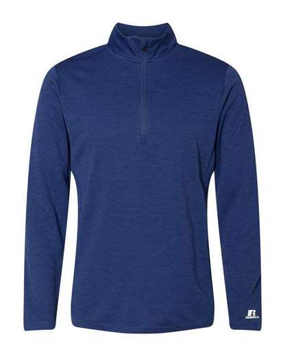 Men's Striated Quarter-Zip Pullover