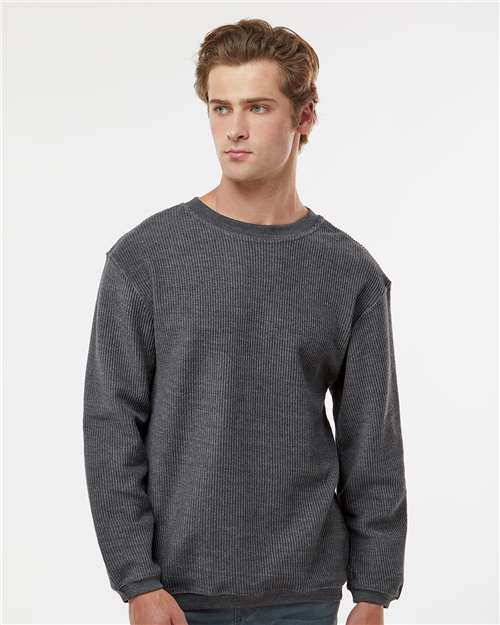Corded Crewneck Pullover