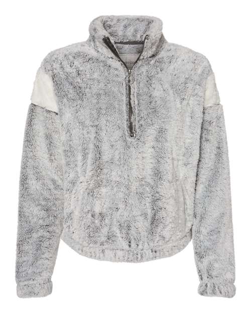Women's Remy Fuzzy Fleece Quarter-Zip Pullover