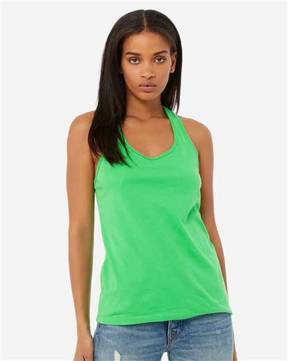 BELLA + CANVAS Women's Jersey Racerback Tank 6008
