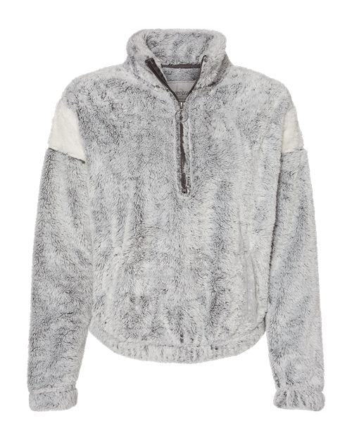 Women's Remy Fuzzy Fleece Quarter-Zip Pullover