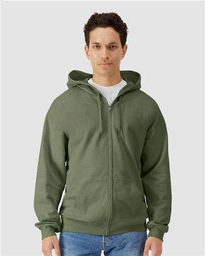 Softstyle® Full-Zip Hooded Sweatshirt