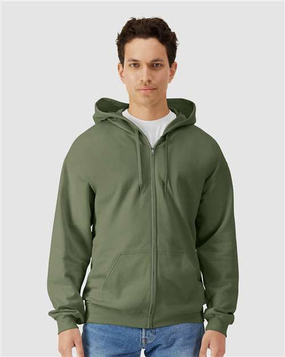Gildan Unisex Softstyle® Full-Zip Hooded Sweatshirt SF600