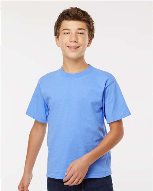 Youth Gold Soft Touch T-Shirt - Athletic Grey