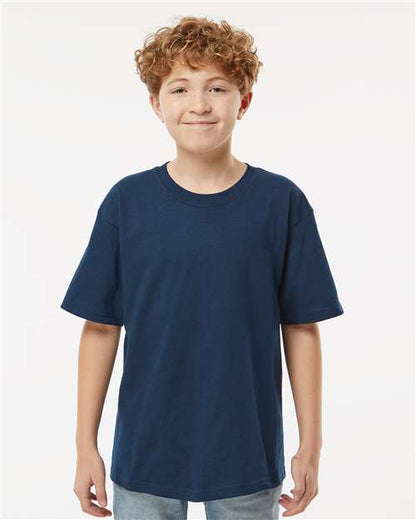 Youth Gold Soft Touch T-Shirt - Athletic Grey
