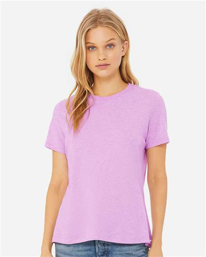BELLA + CANVAS Women’s Relaxed Fit Heather CVC Tee 6400CVC