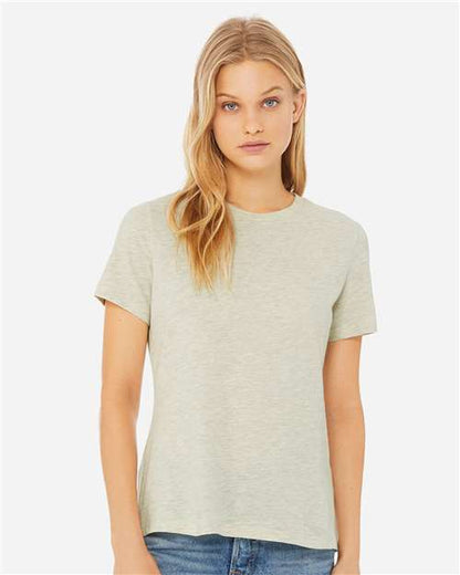 BELLA + CANVAS Women’s Relaxed Fit Heather CVC Tee 6400CVC