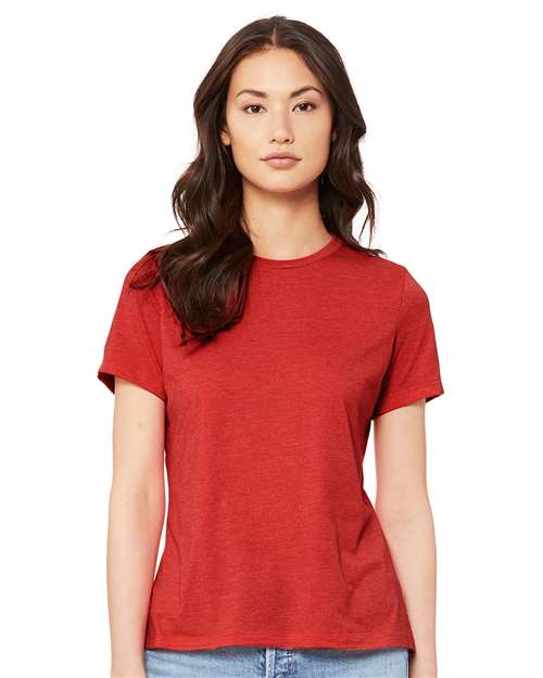 Women’s Relaxed Fit Heather CVC Tee - M