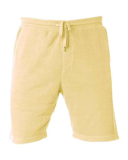 Independent Trading Co. Unisex Pigment-Dyed Fleece Shorts PRM50STPD