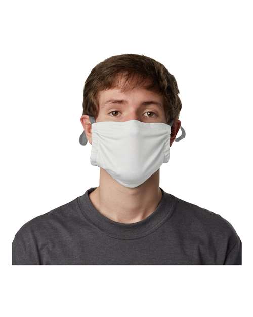 Hanes 2-Ply Polyester Pocket Face Mask MKPKPR