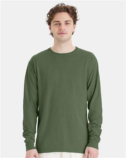 ComfortWash by Hanes Unisex Garment-Dyed Long Sleeve T-Shirt GDH200