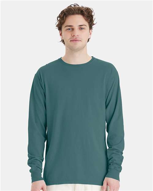 ComfortWash by Hanes Unisex Garment-Dyed Long Sleeve T-Shirt GDH200