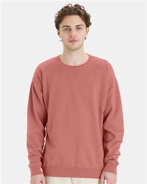 Unisex Garment-Dyed Crewneck Sweatshirt