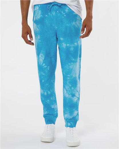 Independent Trading Co. Unisex Tie-Dyed Fleece Sweatpants PRM50PTTD