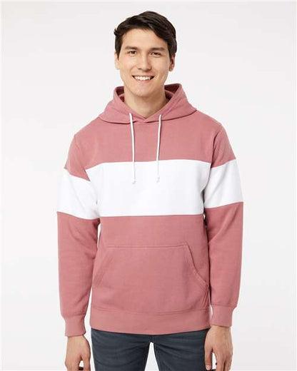 Unisex Classic Fleece Colorblocked Hooded Sweatshirt