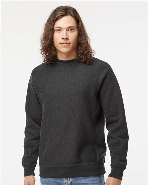 Independent Trading Co. Unisex Legend Premium Heavyweight Cross-Grain Crewneck Sweatshirt IND5000C