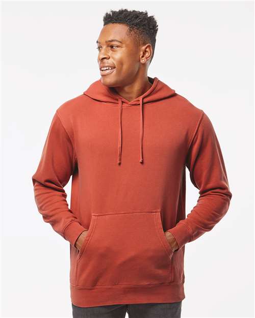 Independent Trading Co. Unisex Midweight Pigment-Dyed Hooded Sweatshirt PRM4500