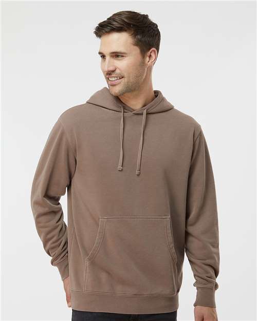 Independent Trading Co. Unisex Midweight Pigment-Dyed Hooded Sweatshirt PRM4500
