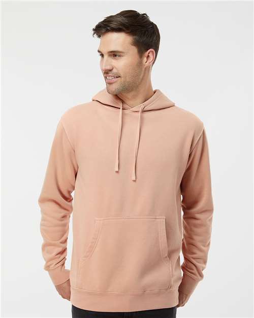 Independent Trading Co. Unisex Midweight Pigment-Dyed Hooded Sweatshirt PRM4500