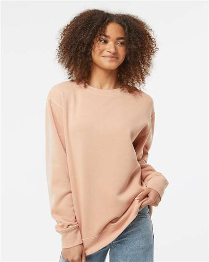 Independent Trading Co. Unisex Midweight Pigment-Dyed Crewneck Sweatshirt PRM3500