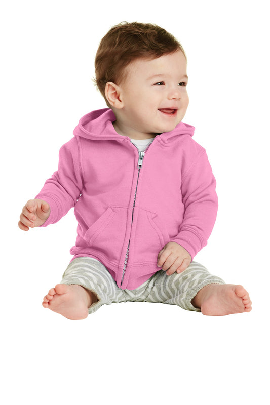 Port & Co ™  Infant Core Fleece Full-Zip Hooded Sweatshirt. CAR78IZH