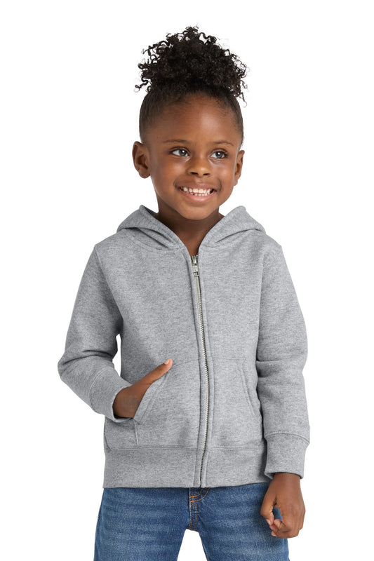 Port & Co ™  Toddler Core Fleece Full-Zip Hooded Sweatshirt. CAR78TZH