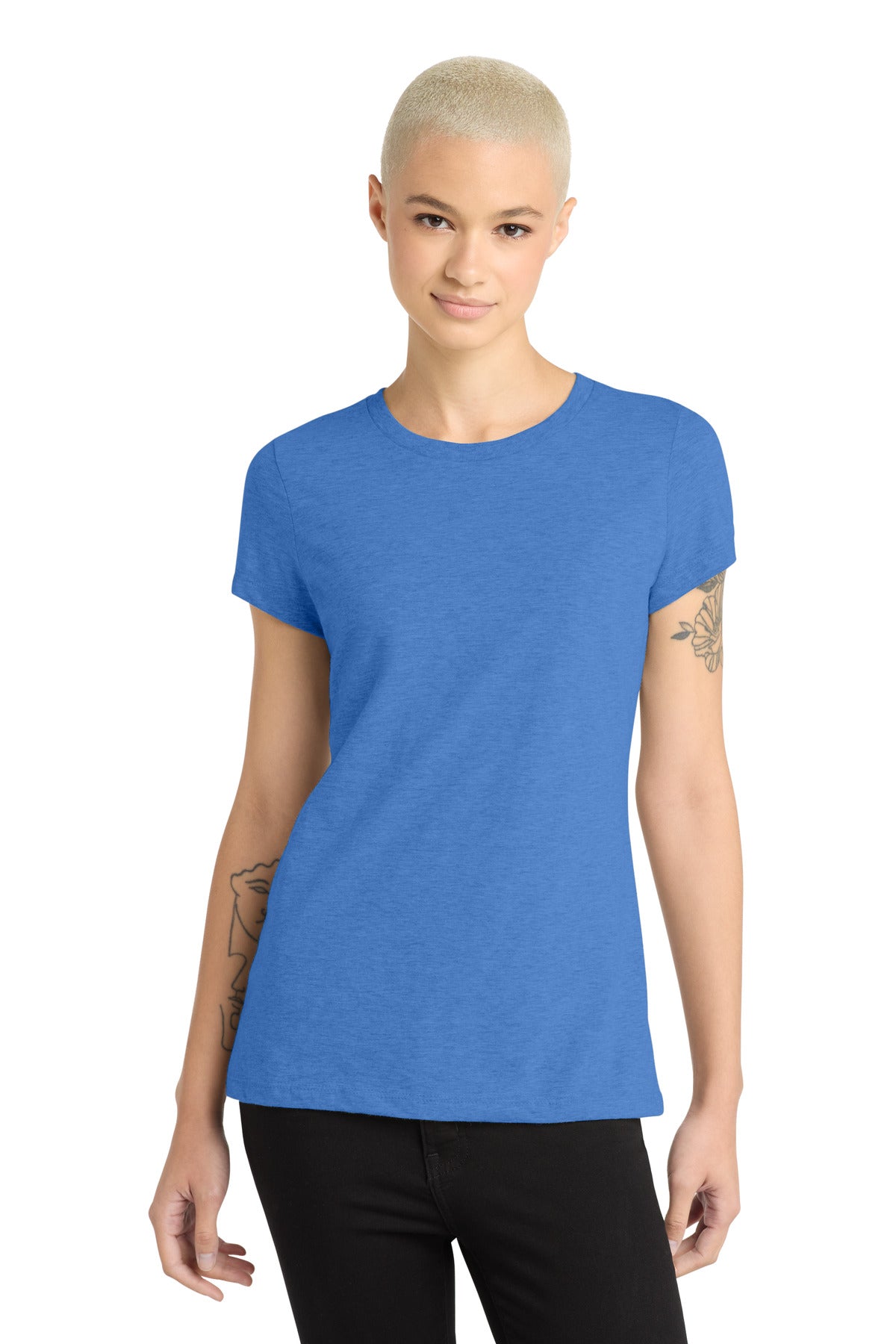 District  ®  Women's Perfect Blend ®  CVC Tee. DM108L