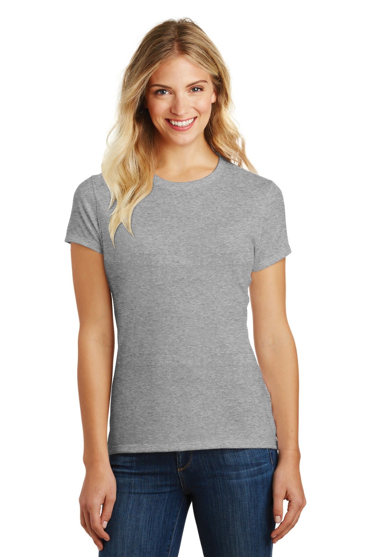 District  ®  Women's Perfect Blend ®  CVC Tee. DM108L