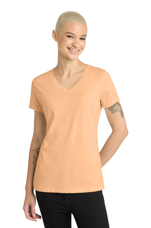 District ®  - Women's Perfect Weight ®  V-Neck Tee. DM1170L