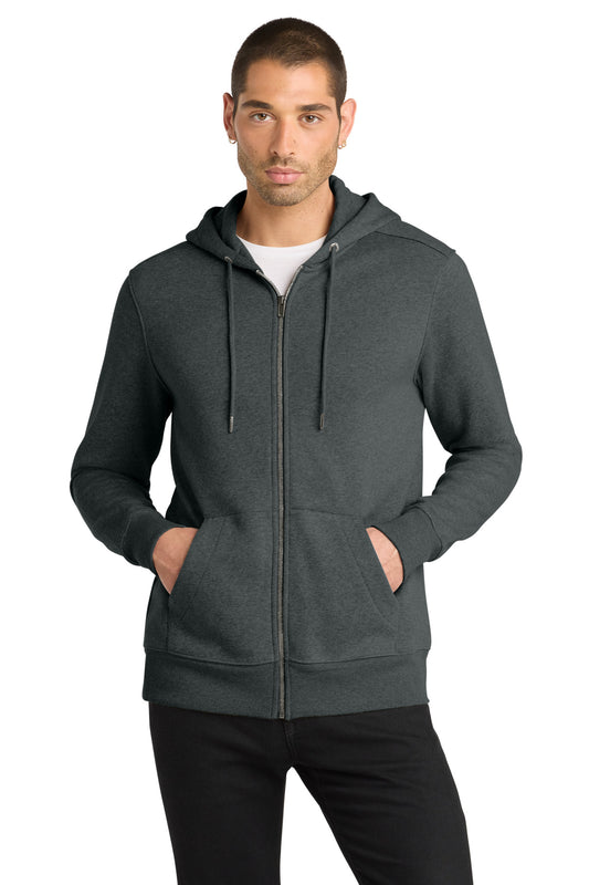 District  ®  Perfect Weight  ®  Fleece Full-Zip Hoodie DT1103