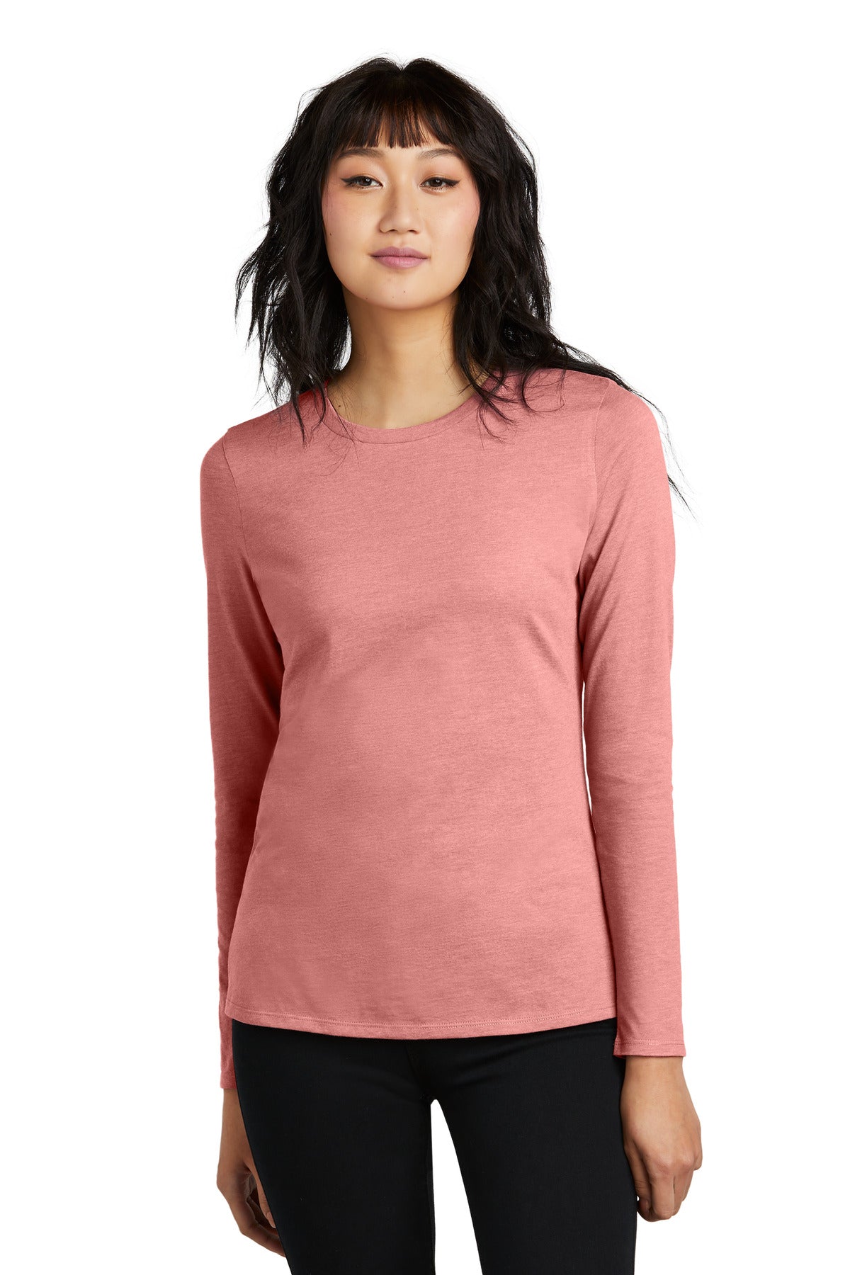 District ®  Women's Perfect Blend ®  CVC Long Sleeve Tee DT110