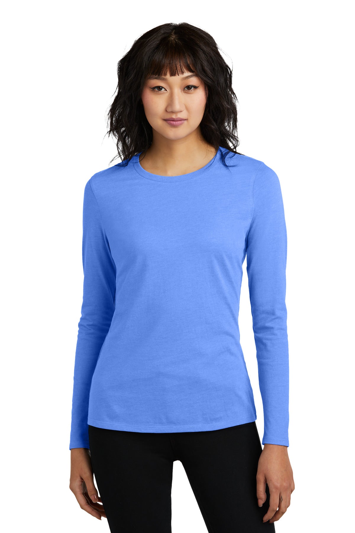 District ®  Women's Perfect Blend ®  CVC Long Sleeve Tee DT110