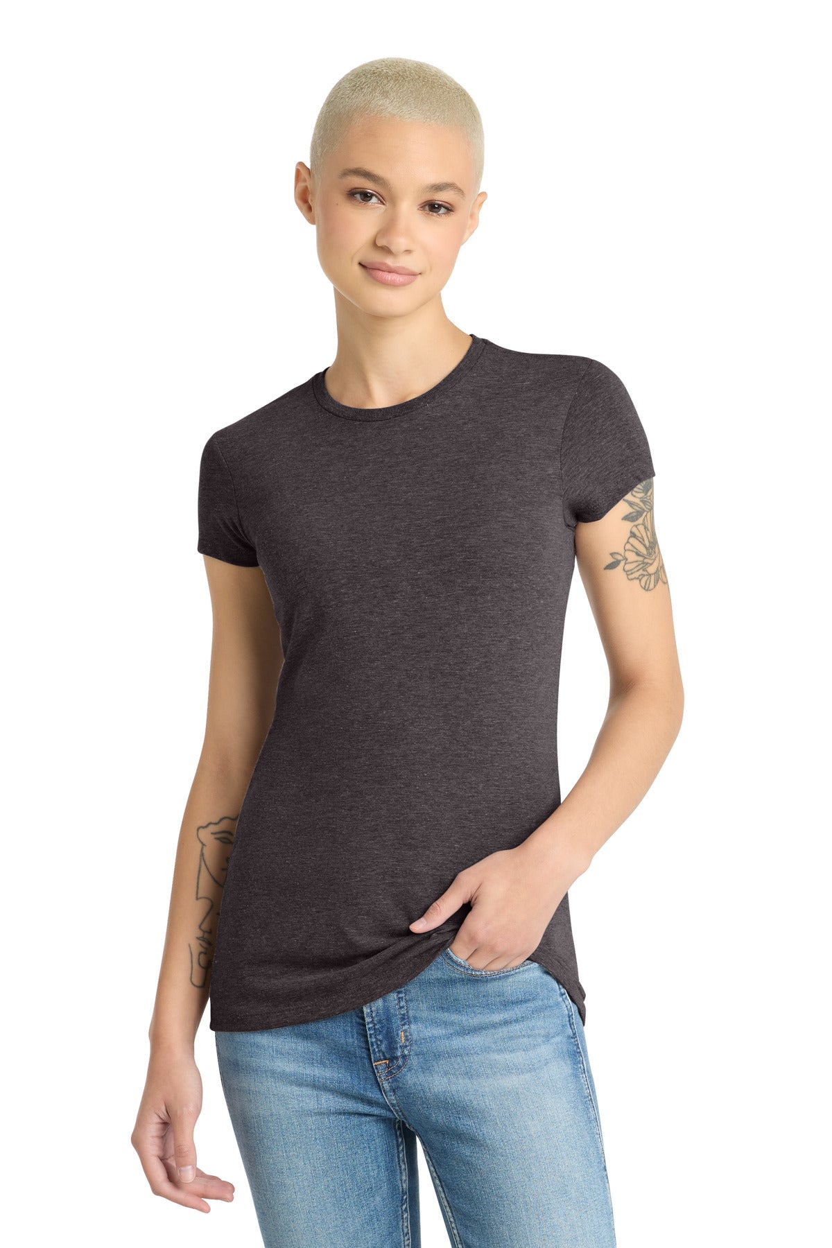 District  ®  Women's Fitted Perfect Tri  ®  Tee. DT155