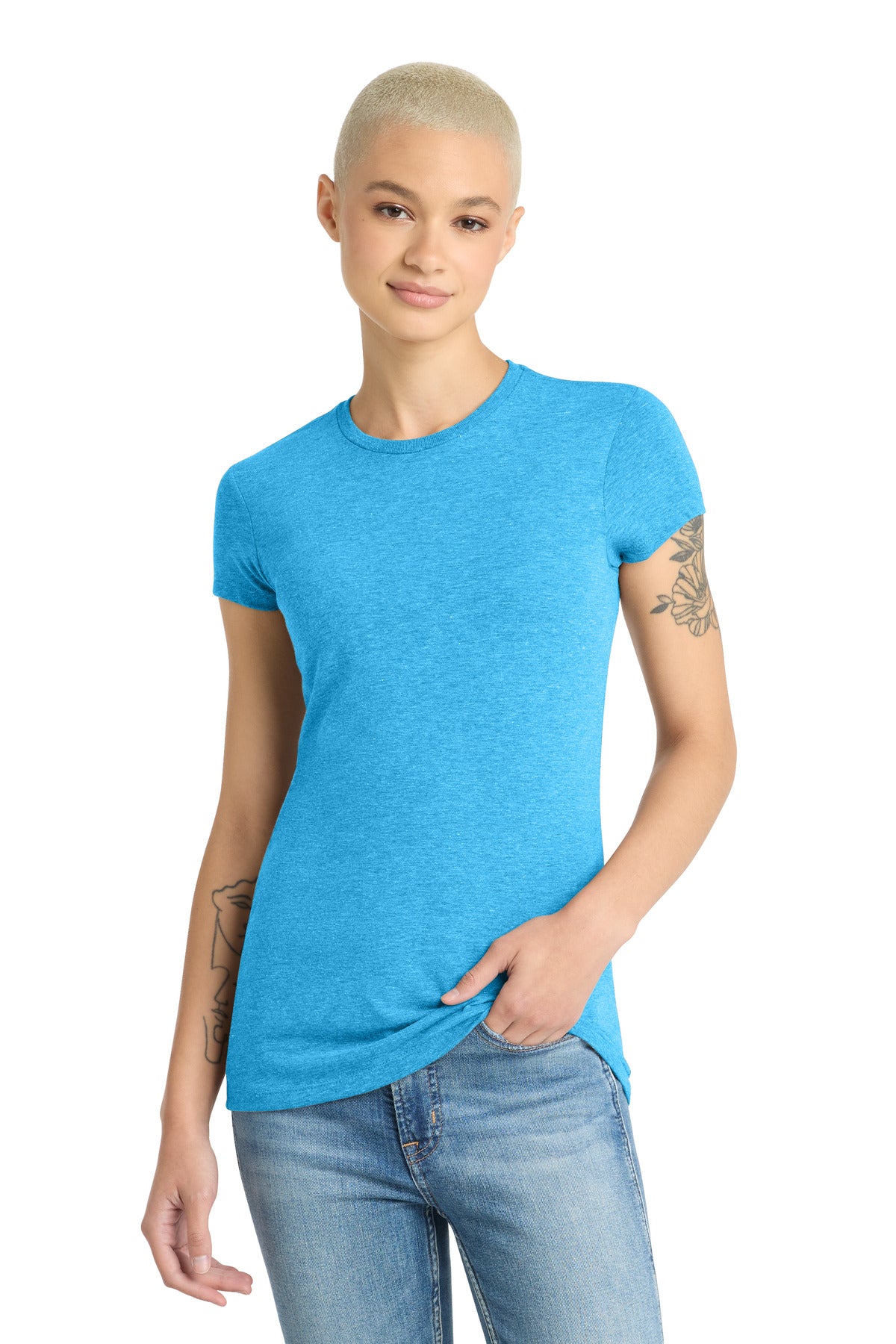 District  ®  Women's Fitted Perfect Tri  ®  Tee. DT155