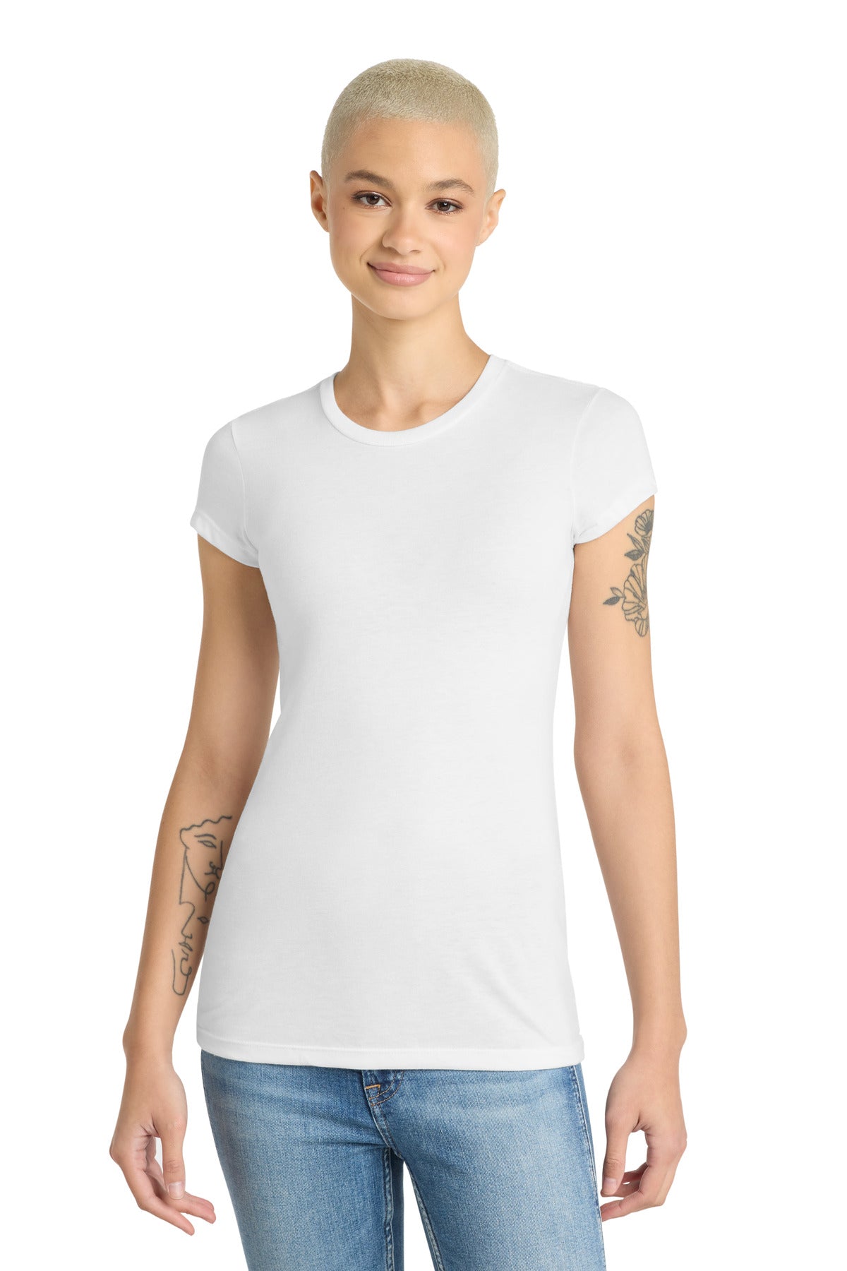 District  ®  Women's Fitted Perfect Tri  ®  Tee. DT155