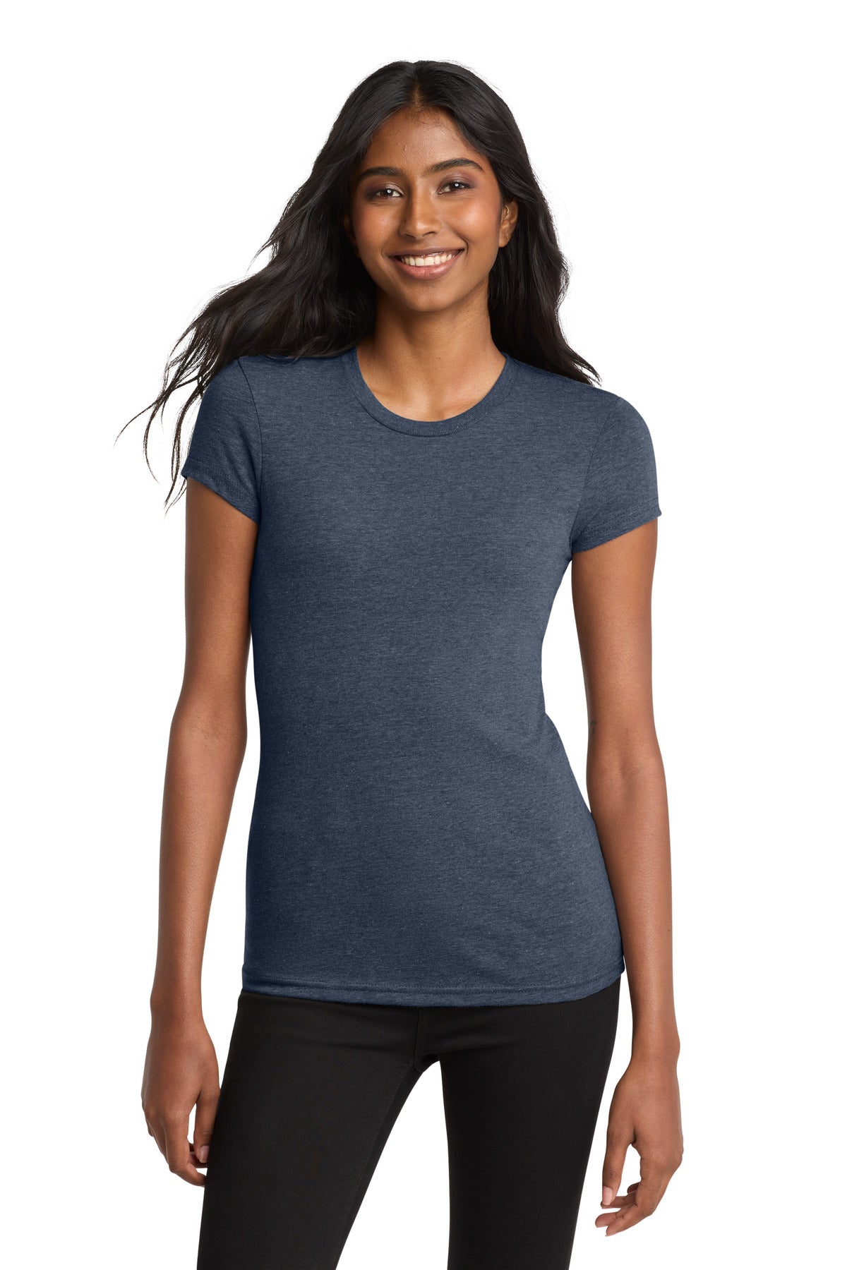 District ®  Women's Fitted Very Important Tee ® . DT6001