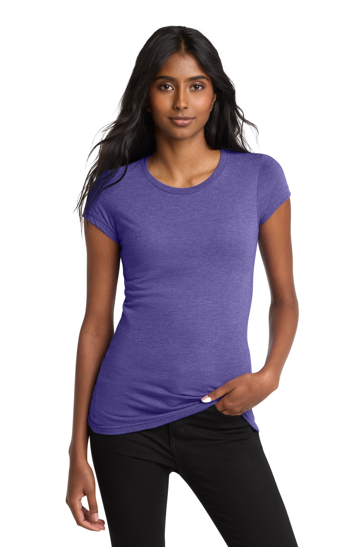 District ®  Women's Fitted Very Important Tee ® . DT6001