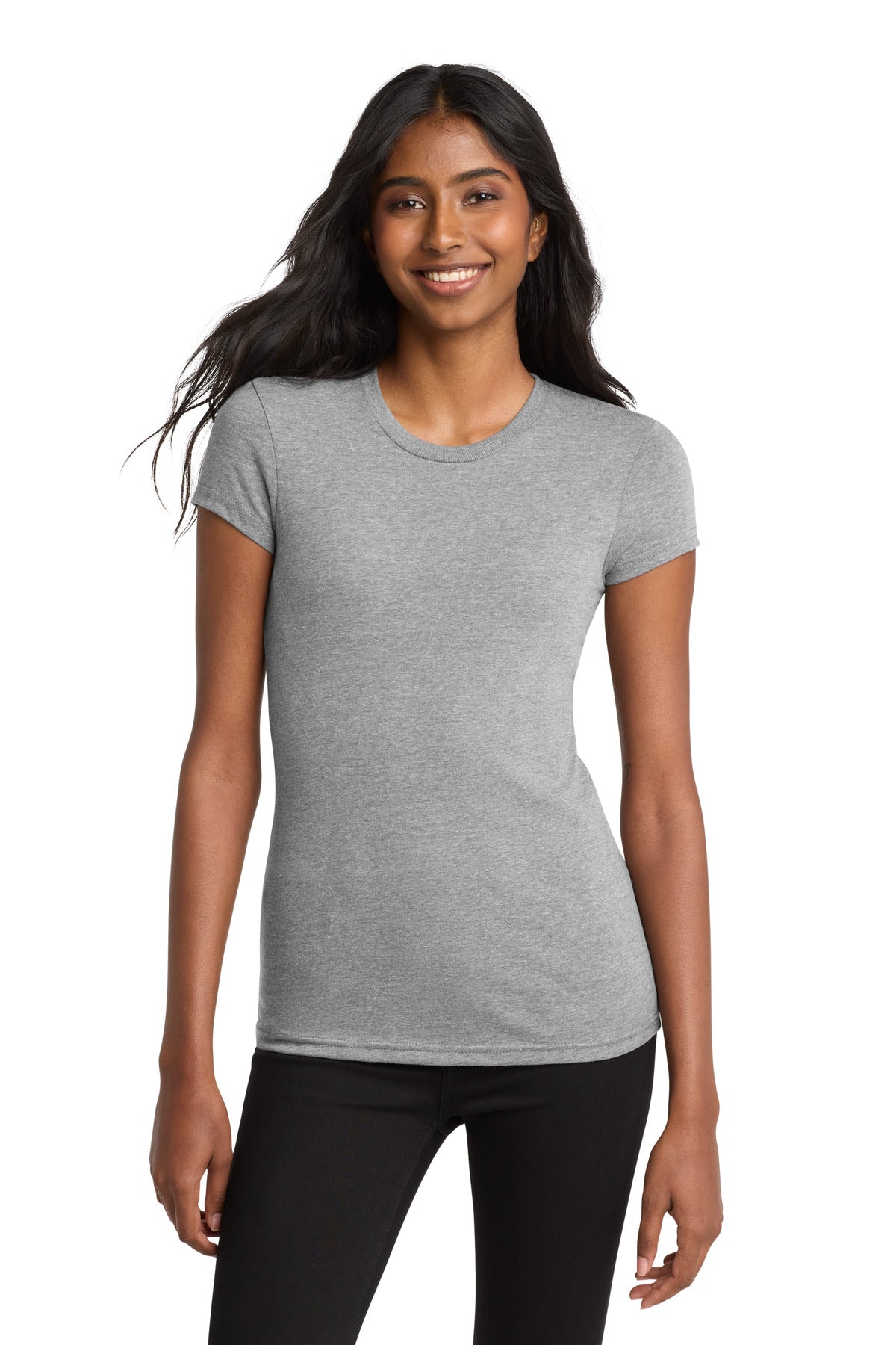 District ®  Women's Fitted Very Important Tee ® . DT6001