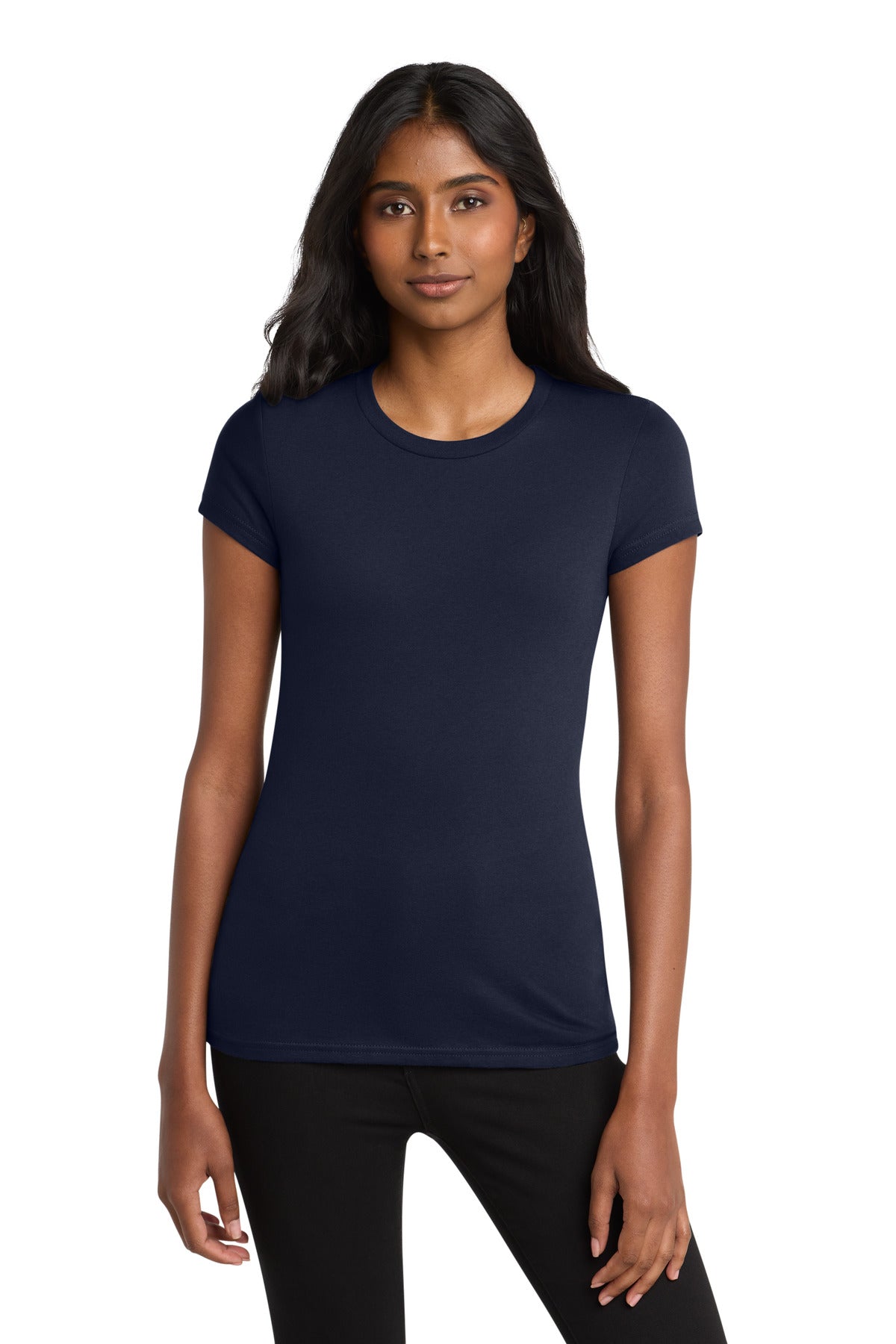 District ®  Women's Fitted Very Important Tee ® . DT6001