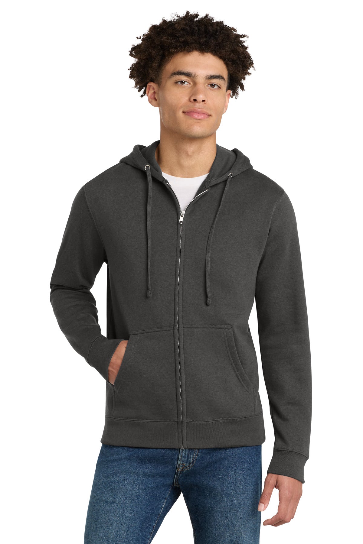 District ®  V.I.T. ™ Fleece Full-Zip Hoodie DT6102