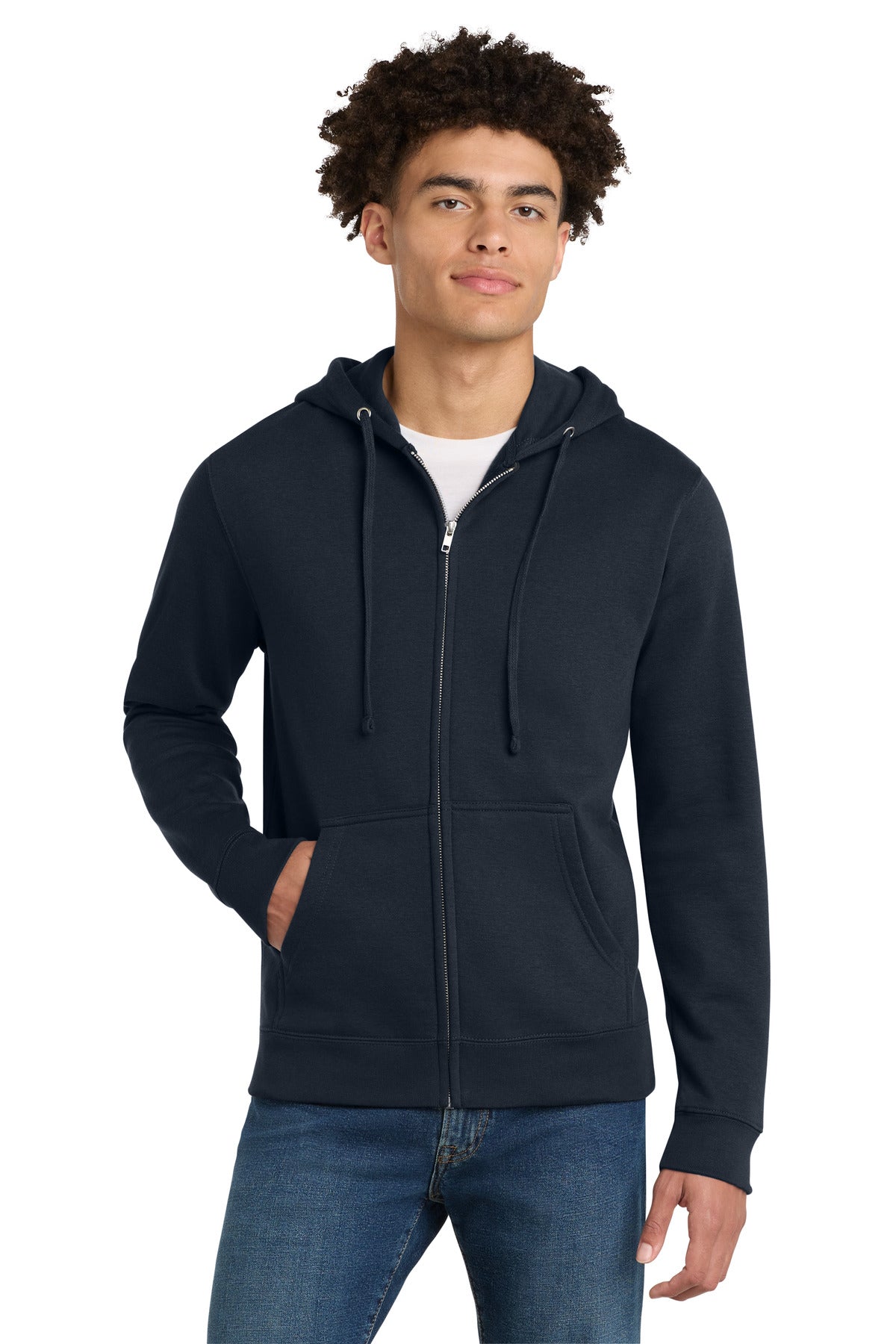 District ®  V.I.T. ™ Fleece Full-Zip Hoodie DT6102