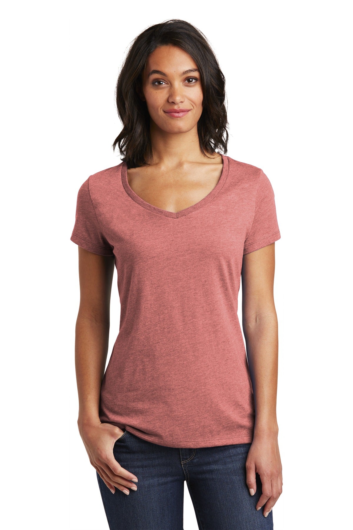 District  ®  Women's Very Important Tee  ®  V-Neck. DT6503