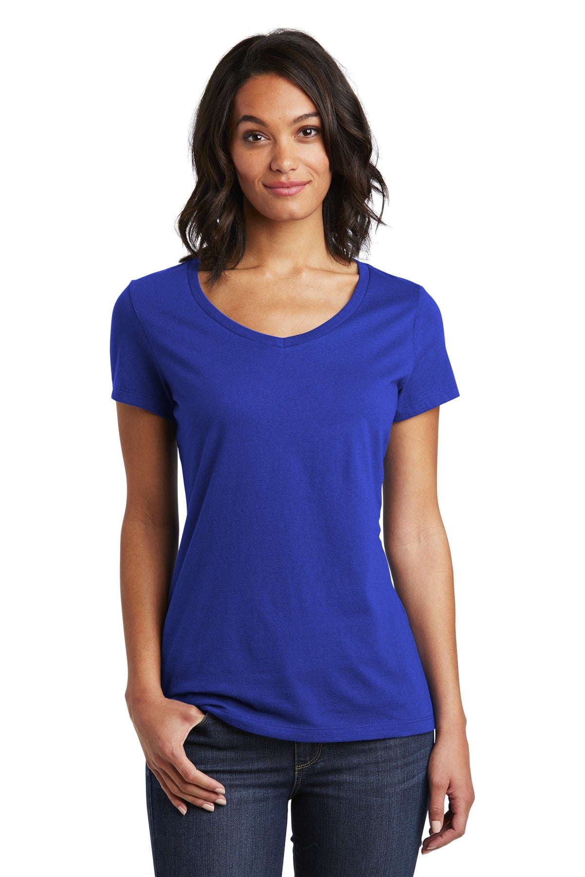 District  ®  Women's Very Important Tee  ®  V-Neck. DT6503
