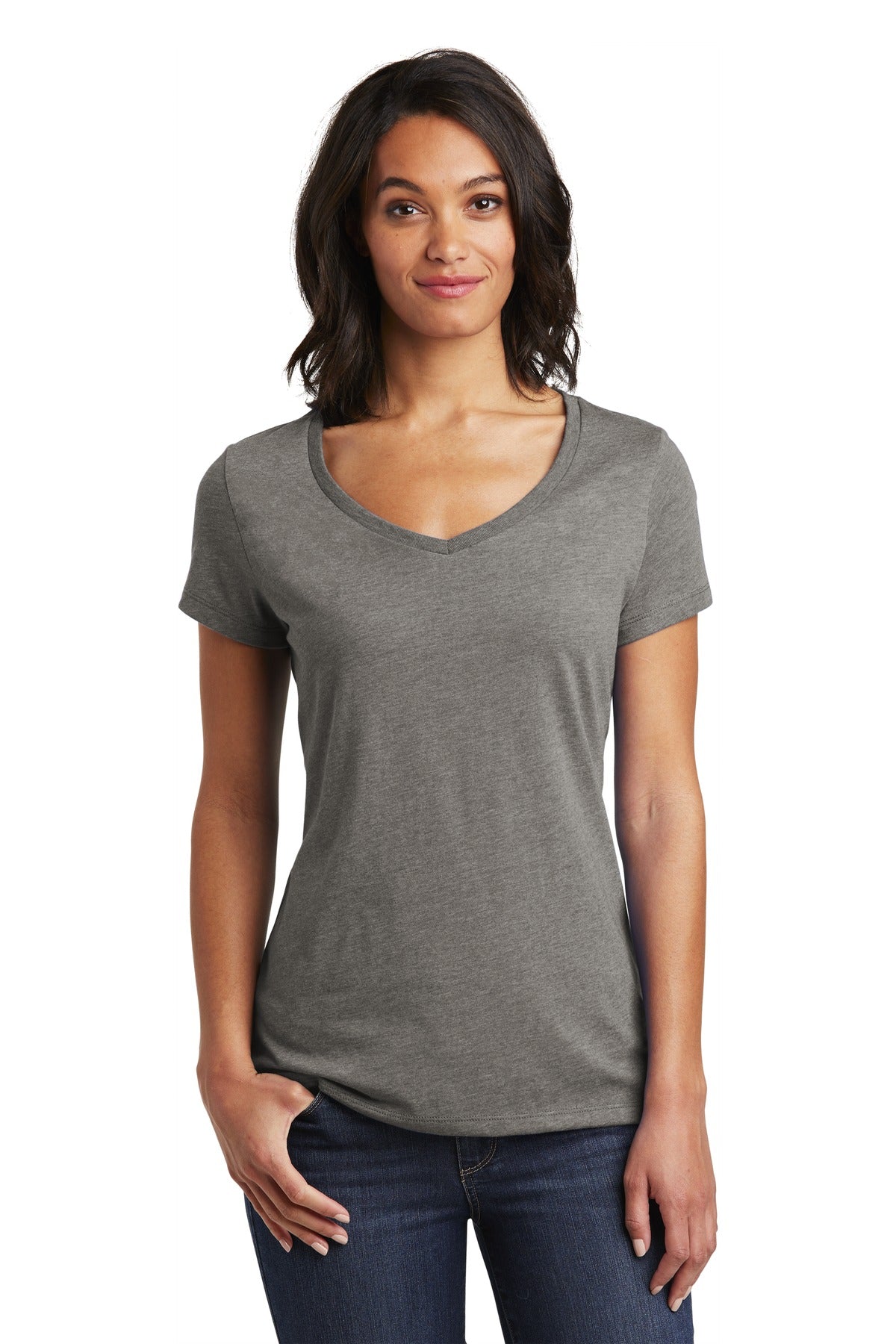 District  ®  Women's Very Important Tee  ®  V-Neck. DT6503