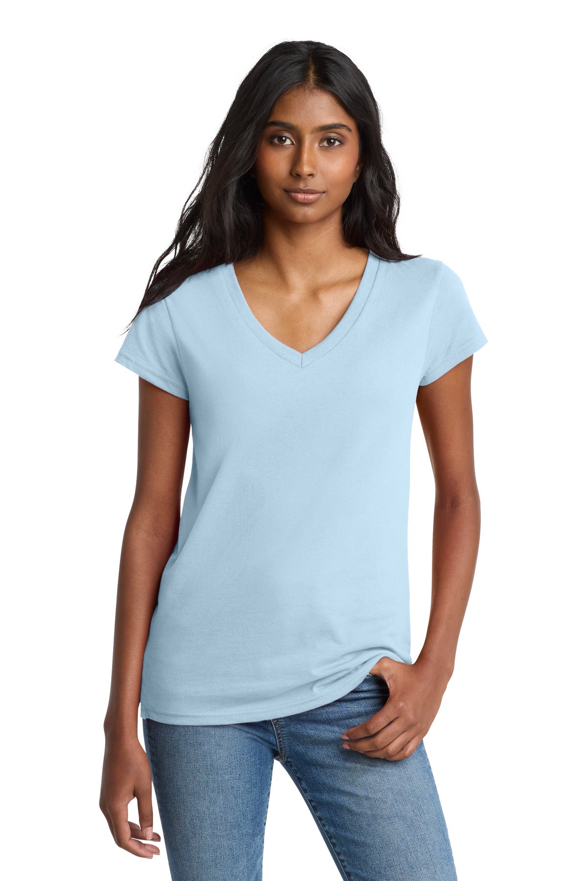 District  ®  Women's Re-Tee  ™  V-Neck DT8001
